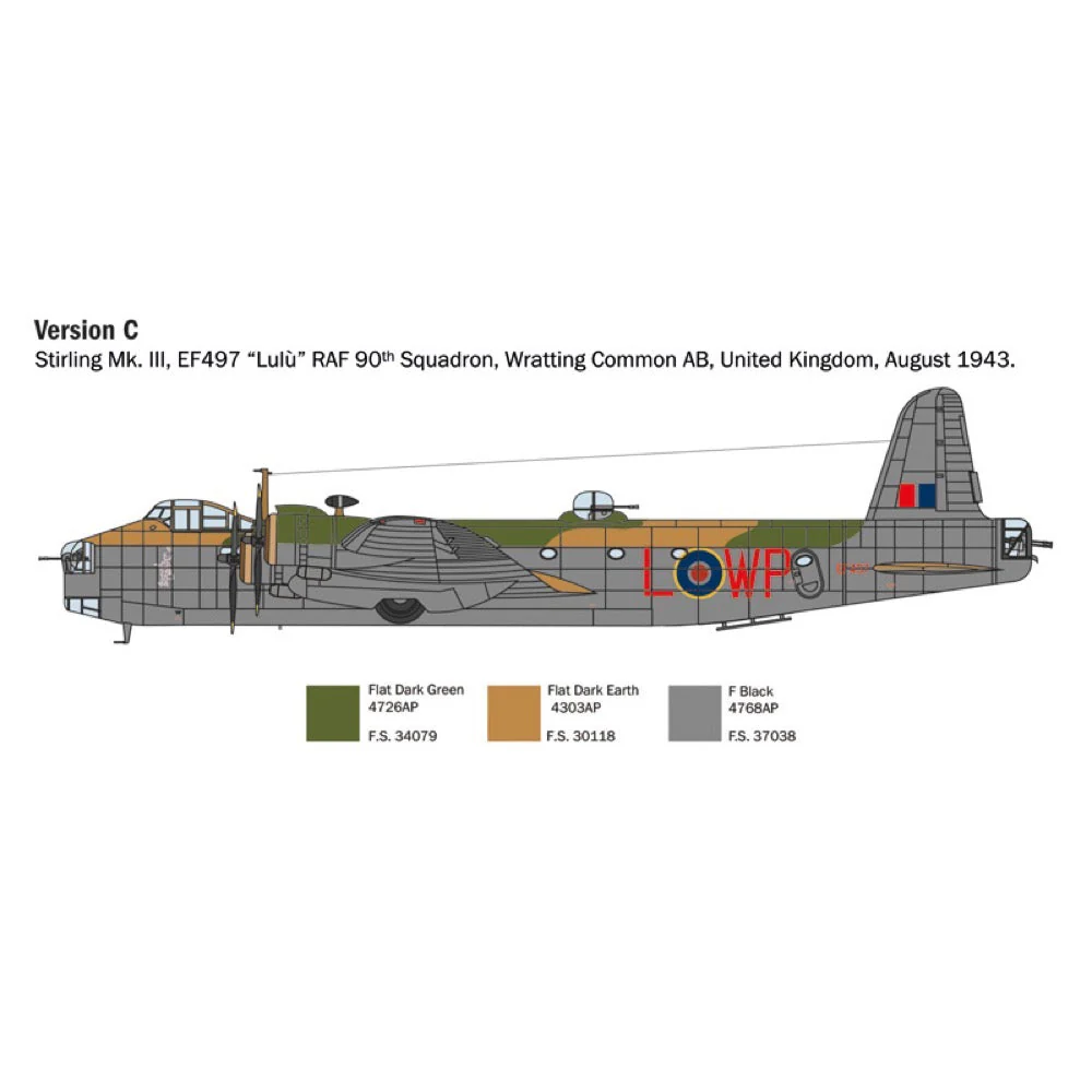 Italeri 1462S 1/72 Stirling Mk. III - Image 6