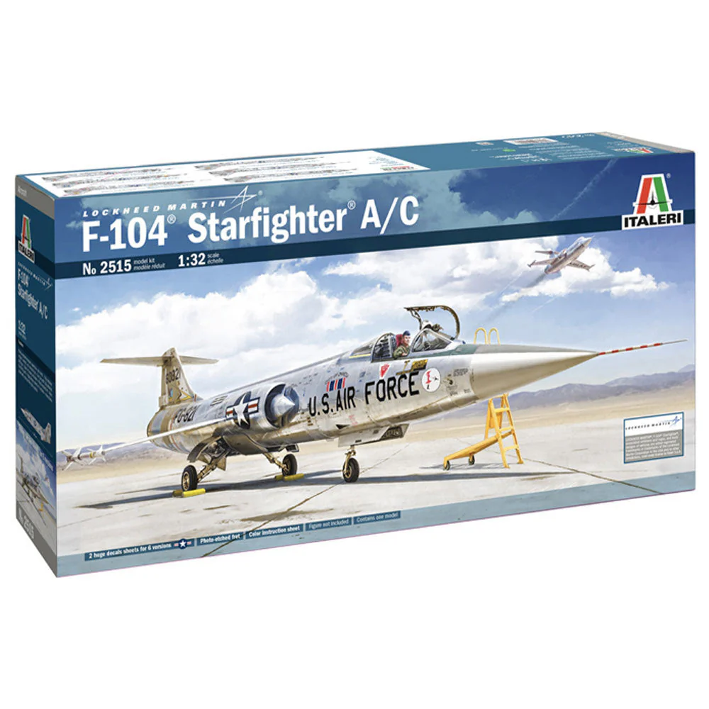 Italeri 2515 1/32 F-104 Starfighter A/C