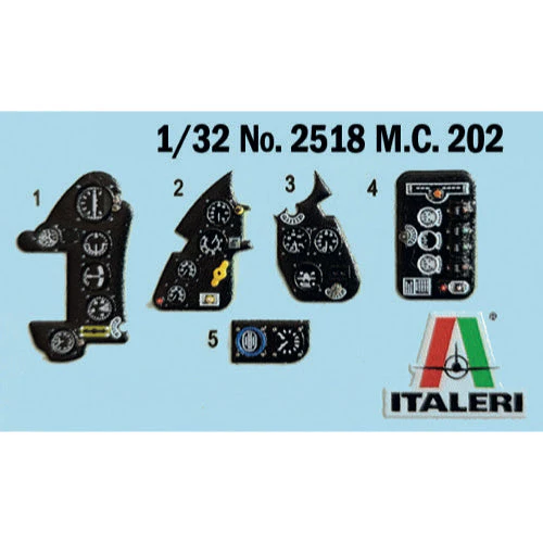 Italeri 2518S 1/32 Macchi MC.202 - Image 5