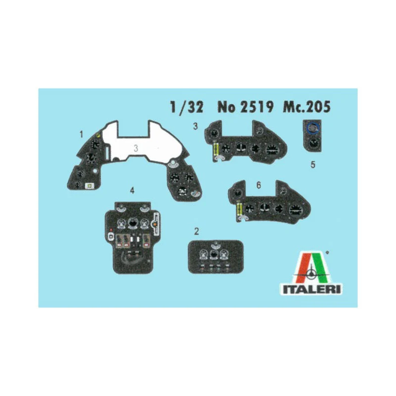 Italeri 2519S 1/32 Macchi MC.205 Veltro - Image 19
