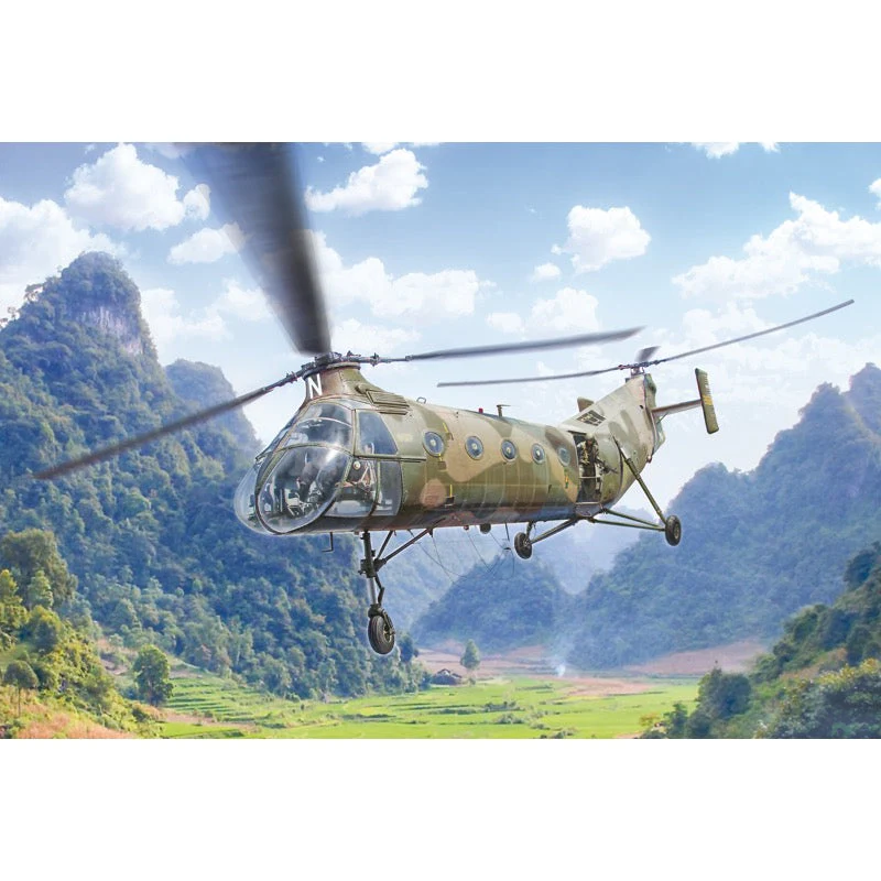 Italeri 2774 1/48 H-21C Flying Banana Gunship New Parts Photo Etch Sheet