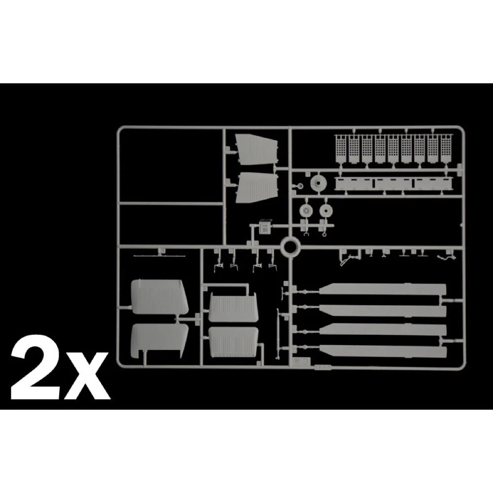 Italeri 2774 1/48 H-21C Flying Banana Gunship New Parts Photo Etch Sheet - Image 12