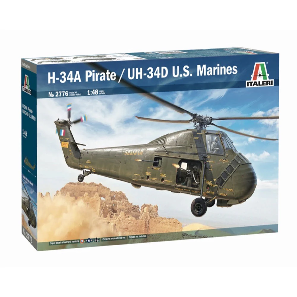 Italeri 2776 1/48 Sikorsky H-34 French and German Heer