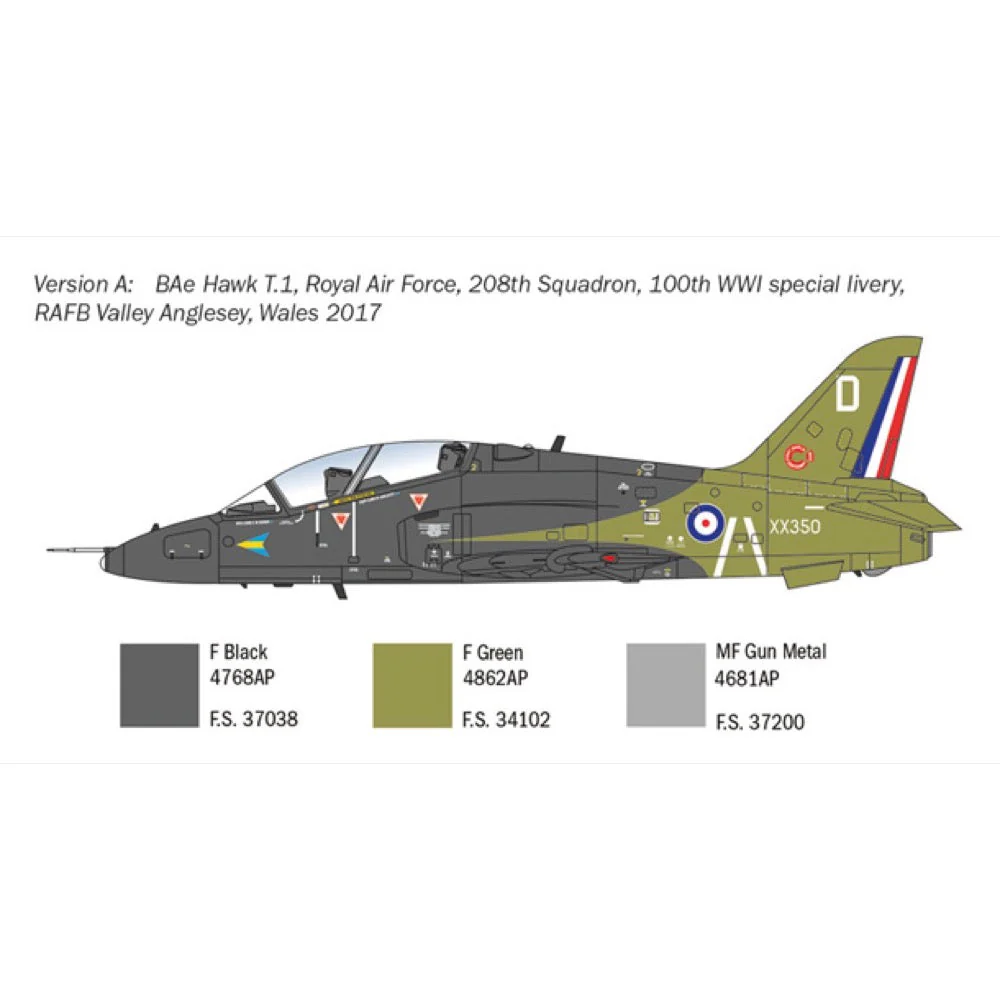 Italeri 2813 1/48 Bae Hawk Mk I - Image 6