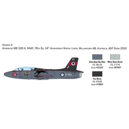Italeri 2814S 1/48 MB-326 - Image 6