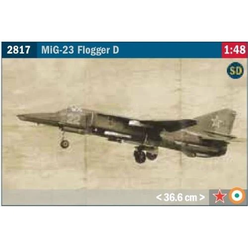 Italeri 2817S 1/48 MIG-27 Flogger D - Image 11