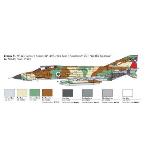Italeri 2818 1/48 RF-4E Phantom II - Image 7