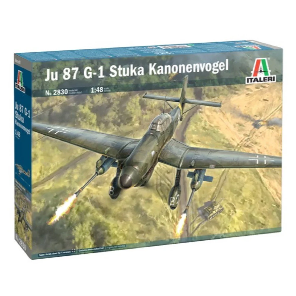 Italeri 2830S 1/48 Junker Ju-87 G-1 Stuka Kanonenvogel - Image 2