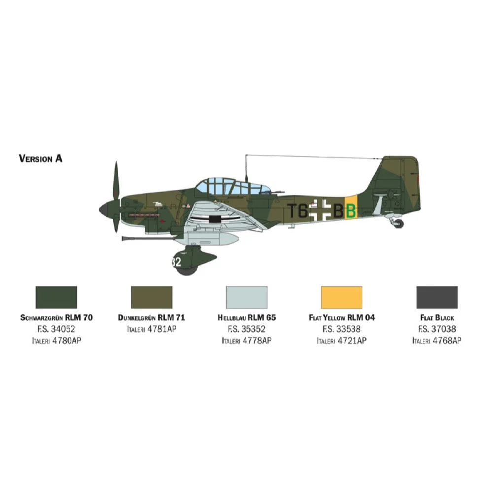 Italeri 2830S 1/48 Junker Ju-87 G-1 Stuka Kanonenvogel - Image 4