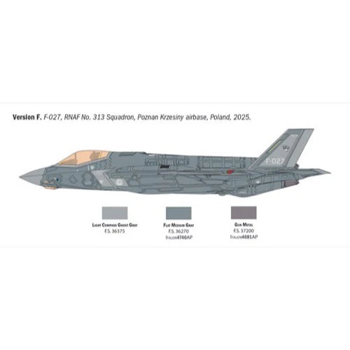 Italeri 2836S 1/48 Lockheed-Martin F-35A Lightning II - Image 10