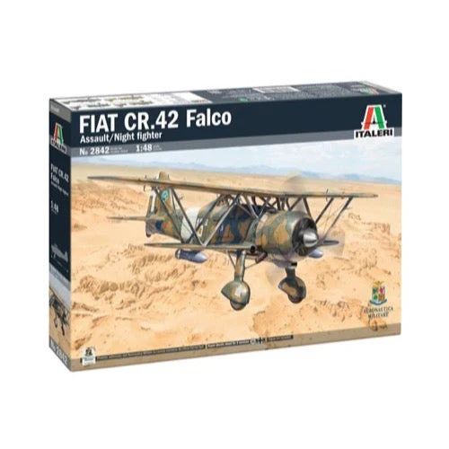 Italeri 2842S 1/48 Fiat CR.42 Falco Assault Night Fighter - Image 8