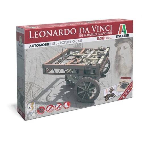 Italeri 3101 Da Vinci Self Propelling Cart - Image 3