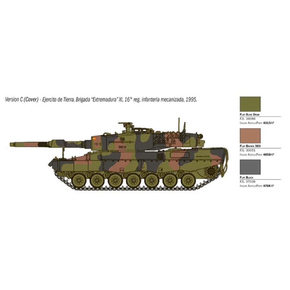 Italeri 35106 1/35 Leopard 2A4 War Thunder Series - Image 8