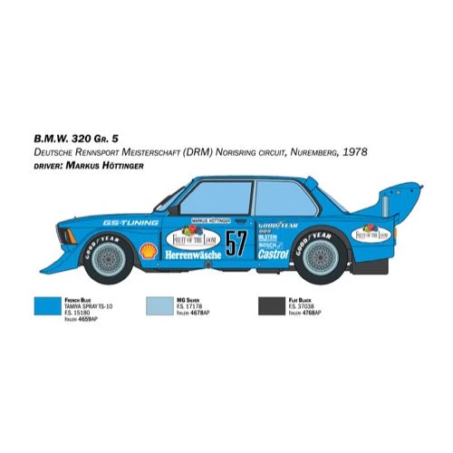 Italeri 3626S 1/24 BMW GR 5 - Image 3