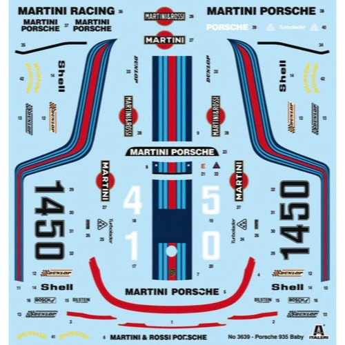 Italeri 3639 1/24 Porsche 935 Baby - Image 4