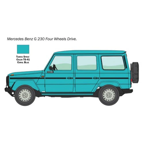 Italeri 3640 1/24 Mercedes Benz G230 - Image 4