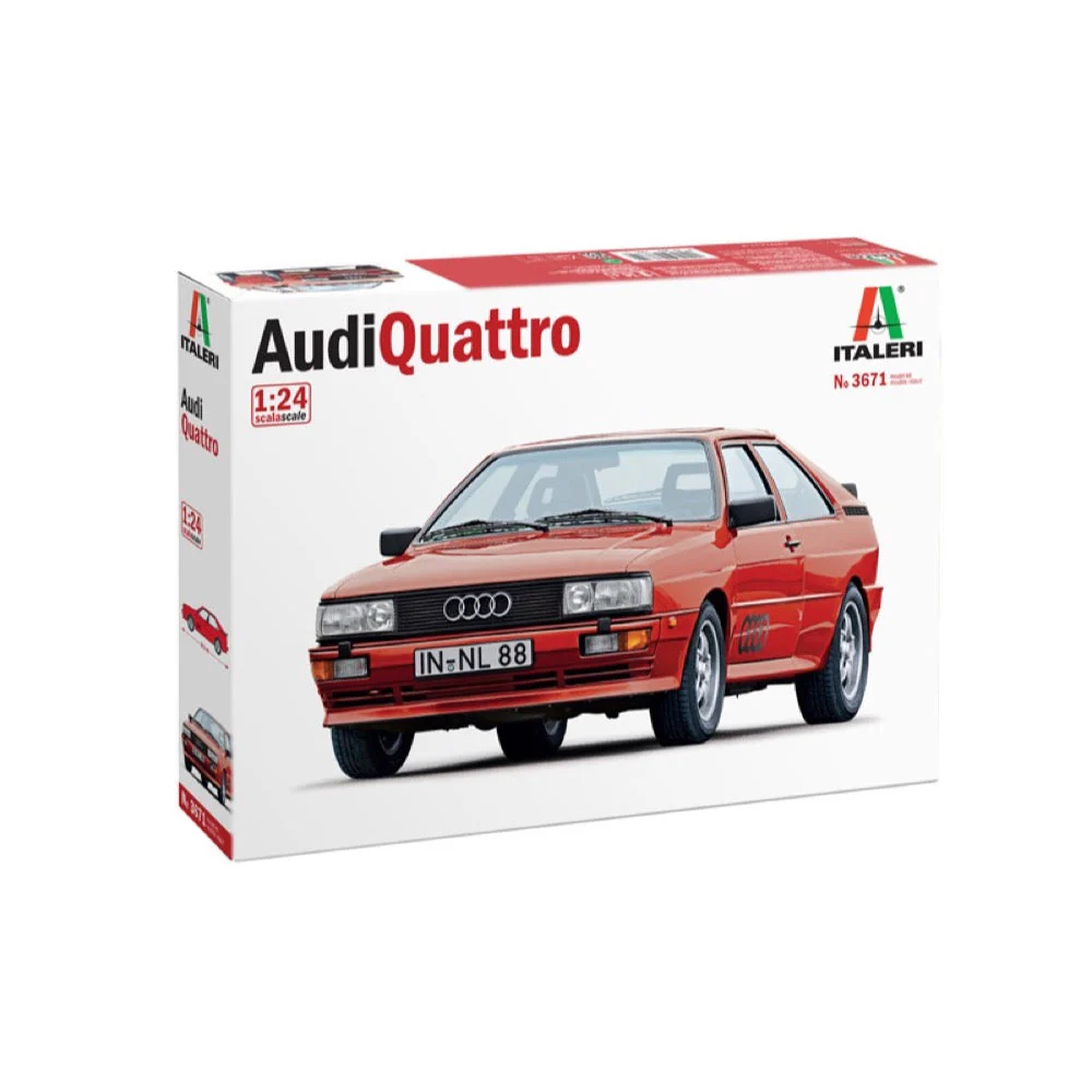Italeri 3671S 1/24 Audi Quattro