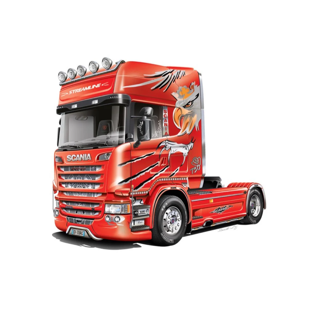 Italeri 3906 1/24 Scania R730 Streamline 4x2 - Image 5