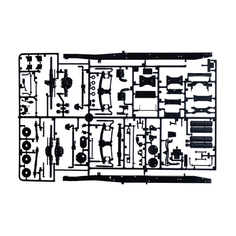 Italeri 3924S 1/24 Mercedes-Benz Eurocab 6x4 - Image 12