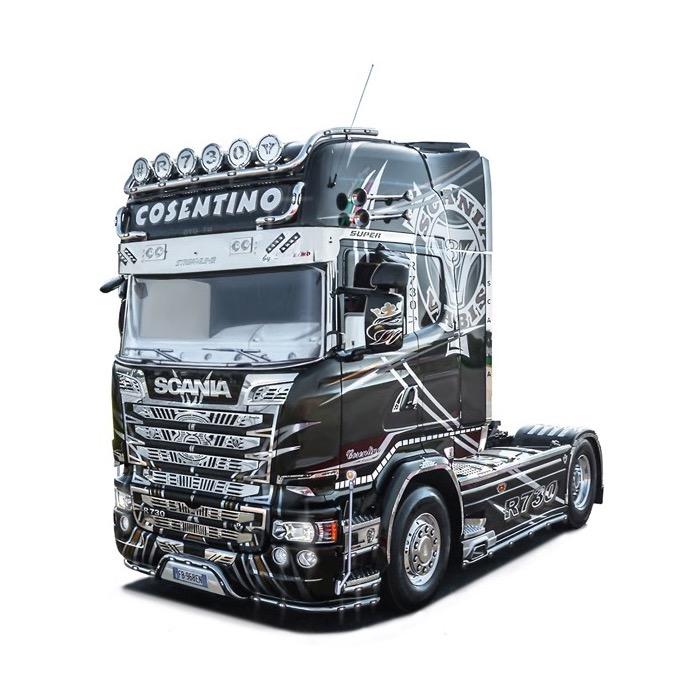 Italeri 3952 1/24 Scania R730 Streamline Show Truck with Chromed Adhesive Sheet - Image 2