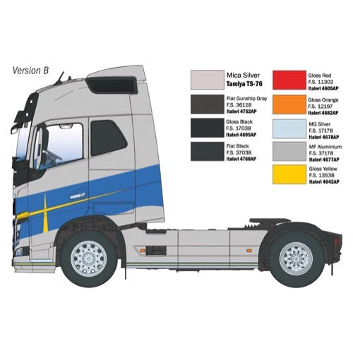 Italeri 3970S 1/24 Volvo FH16 750 - Image 6