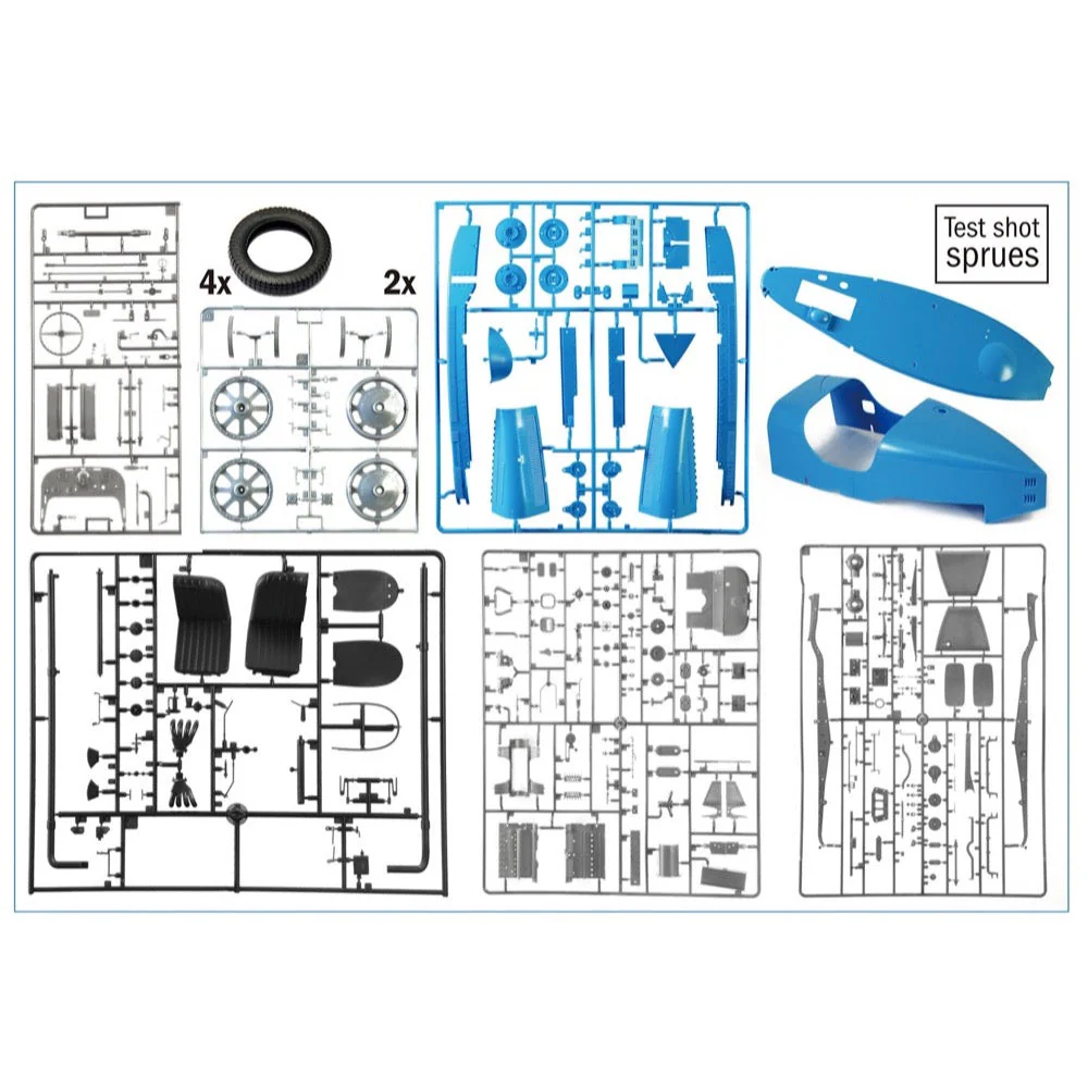 Italeri 4710 1/12 Bugatti 35 Type B - Image 11