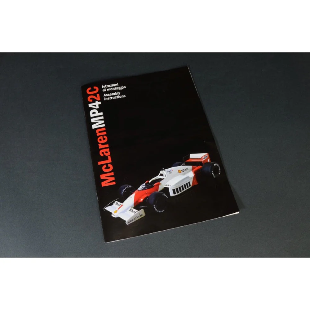 Italeri 4711 1/12 McLaren MP4 2C Prost Roberg Plastic Model Kit - Image 10