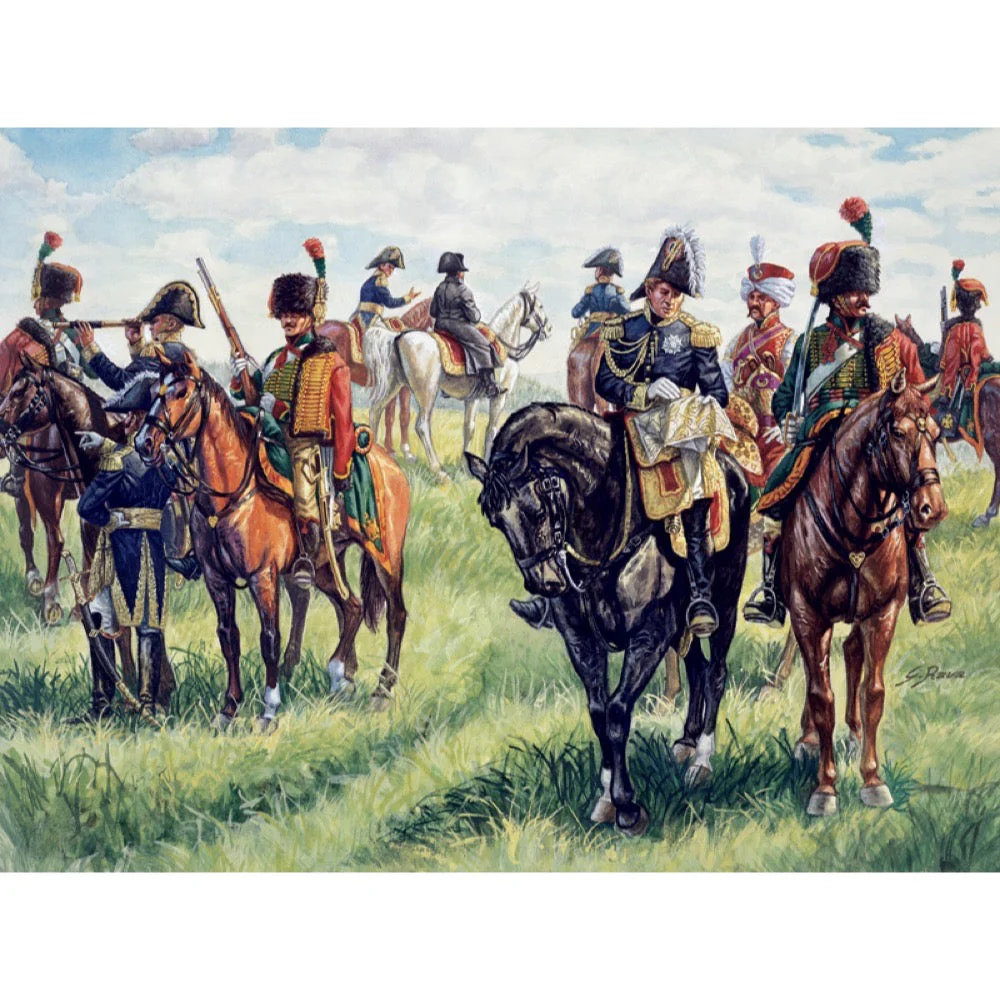 Italeri 6016 1/72 French Imperial General Staff - Image 2