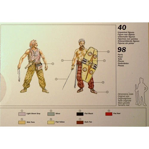 Italeri 6022 1/72 Gaul Warriors 1st + 2nd Century BC - Image 5