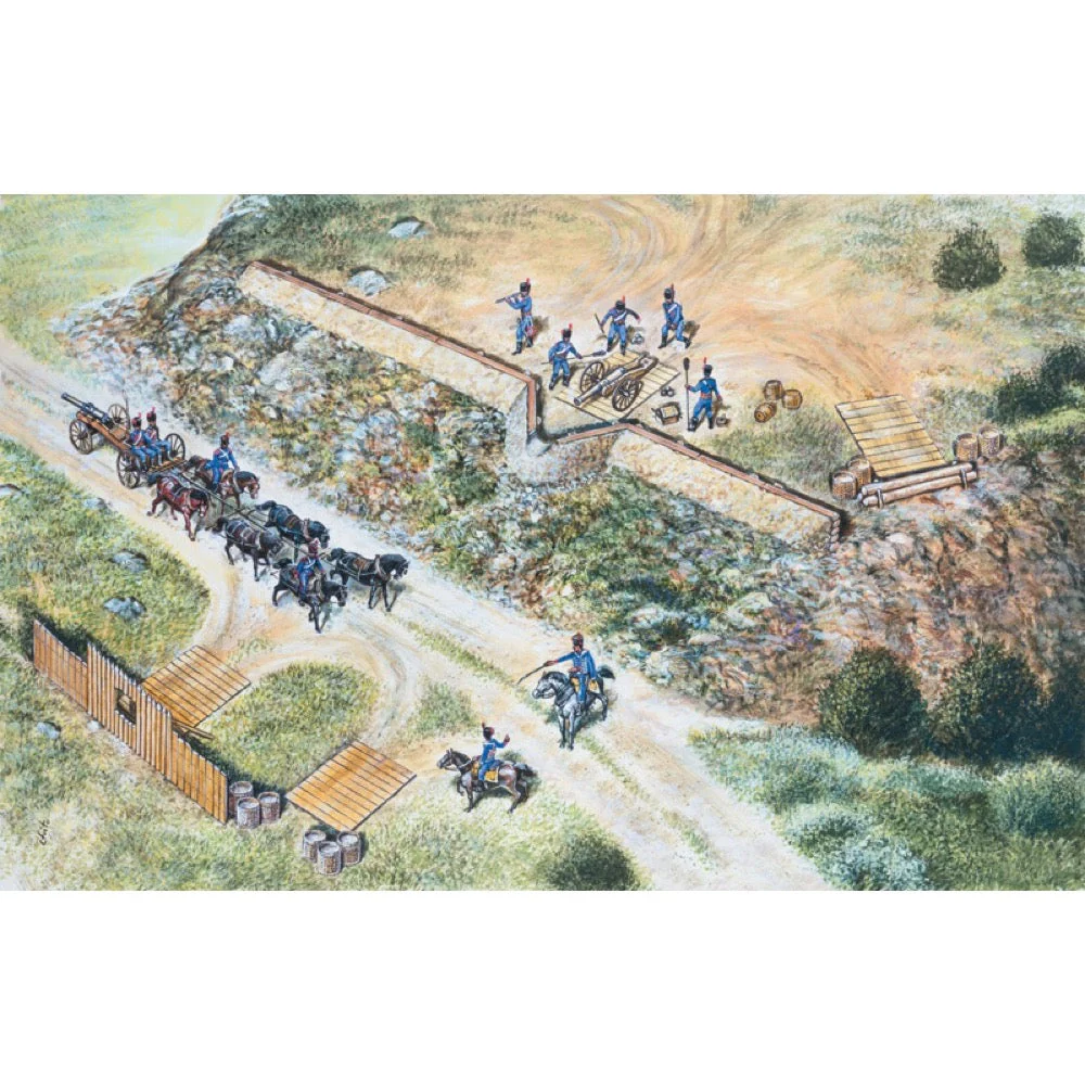Italeri 6031 1/72 French Artillery Figures Set Napoleonic Wars - Image 2