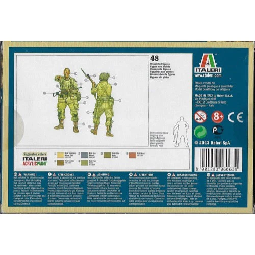 Italeri 6063 1/72 WWII US Paratroopers - Image 2