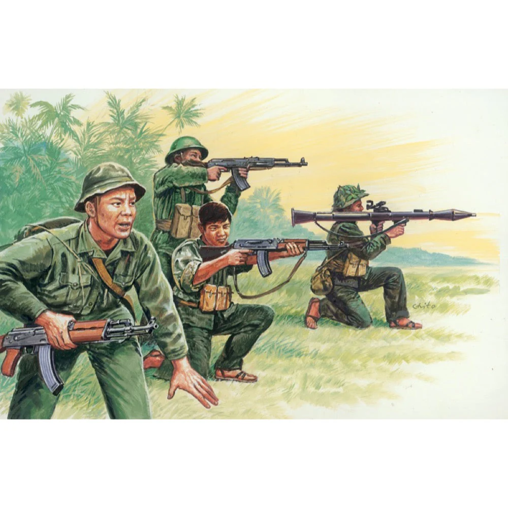 Italeri 6079 1/72 Vietnamese Army (Vietcong) - Image 2