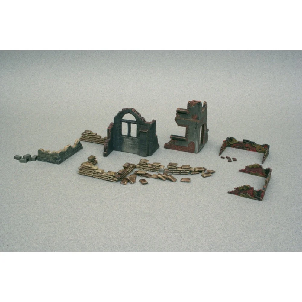 Italeri 6087 1/72 WWII Walls and Ruins - Image 2
