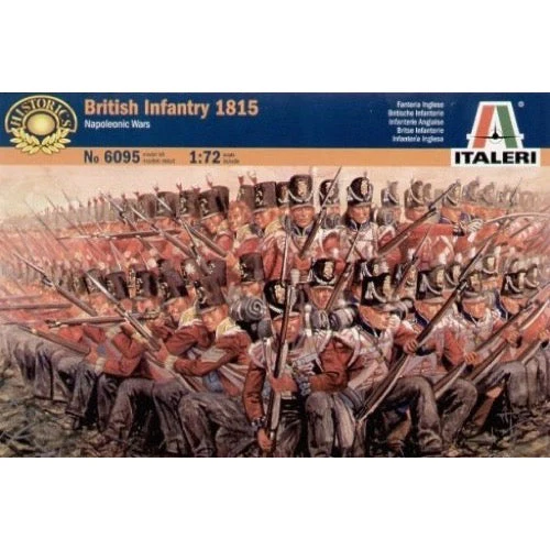 Italeri 6095 1/72 British Infantry 1815 Napoleonic War - Image 2