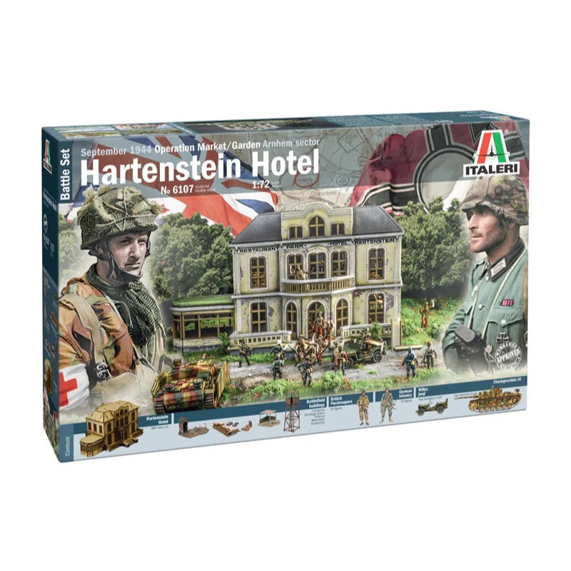 Italeri 6107S 1/72 Operation Market Garden Hotel Hartenstein - Image 2