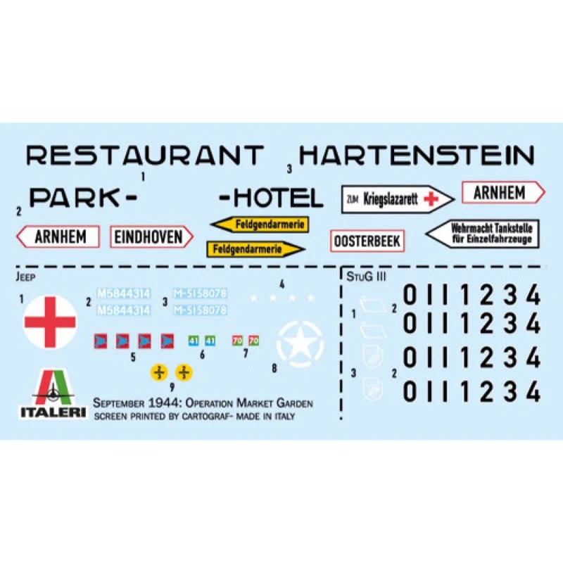 Italeri 6107S 1/72 Operation Market Garden Hotel Hartenstein - Image 3