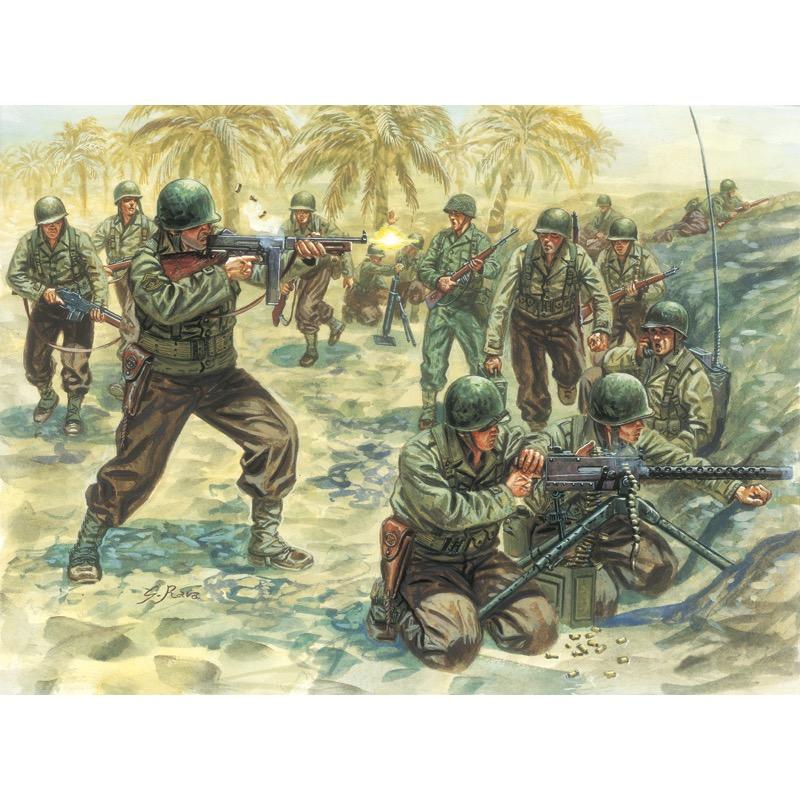Italeri 6120 1/72 US Infantry WWII