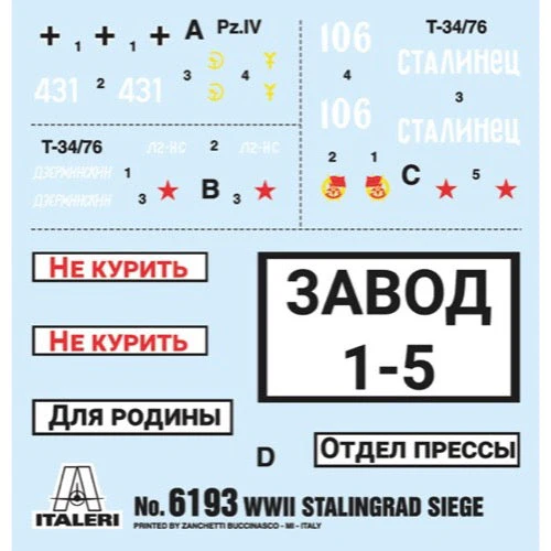 Italeri 6193 1/72 WWII Stalingrad Siege Operation Uranus - Image 8