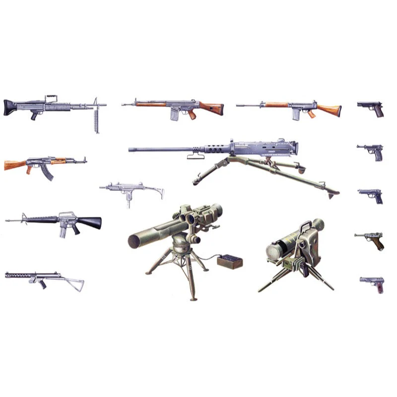 Italeri 6421S 1/35 Modern Light Weapon Set
