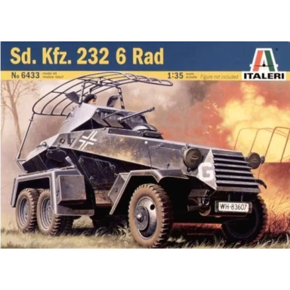 Italeri 6433S 1/35 German SD.KFZ 230 6 RAD - Image 7