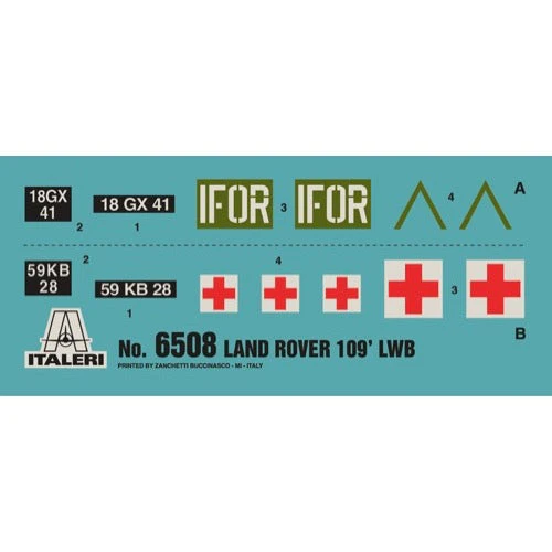 Italeri 6508 1/35 Land Rover 109 LWB - Image 4