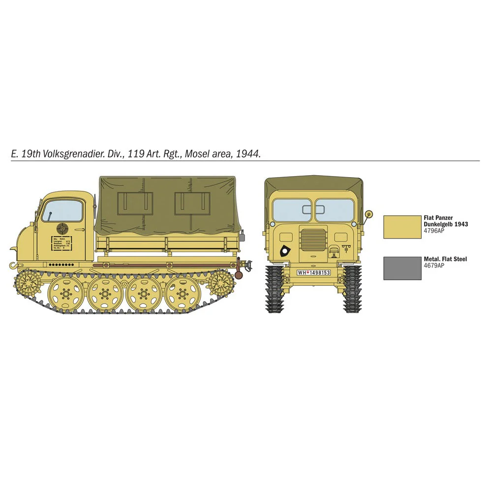 Italeri 6549S 1/35 Steyr RSO/01 with German Soldiers - Image 11