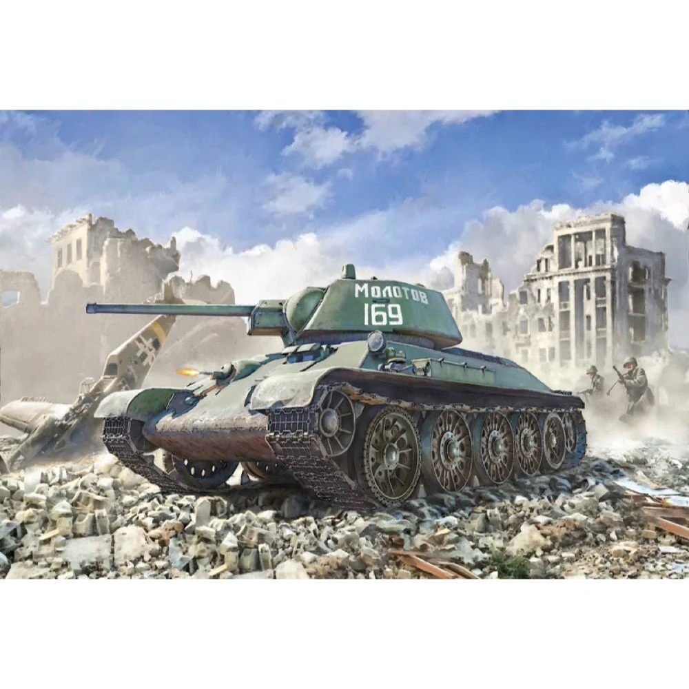 Italeri 6570 1/35 T-34/76 Model 1943 (Premium Edition) - Image 2