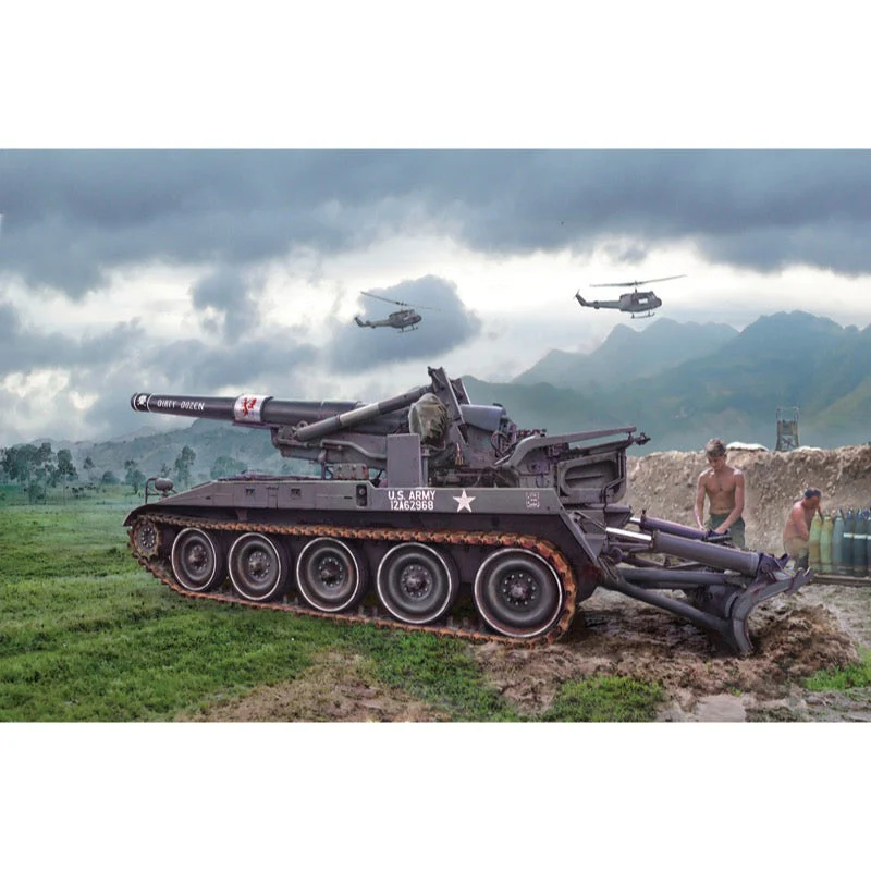 Italeri 6574 1/35 M110 Self Propelled Howitzer - Image 2