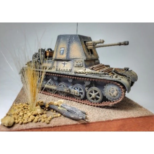 Italeri 6577 1/35 Panzerjager I Tank Glueable Tracks PE Sheet Included - Image 2