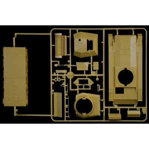 Italeri 6579 1/35 Crusader Mk II with 8th Army Infantry Rubber Tracks and 5 Figures - Image 5