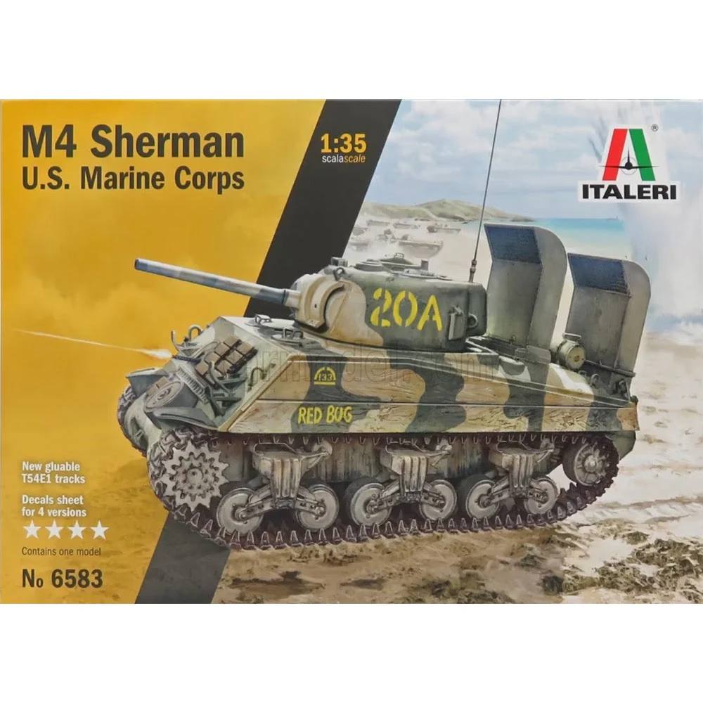 Italeri 6583 1/35 M4 Sherman US Marine Corps