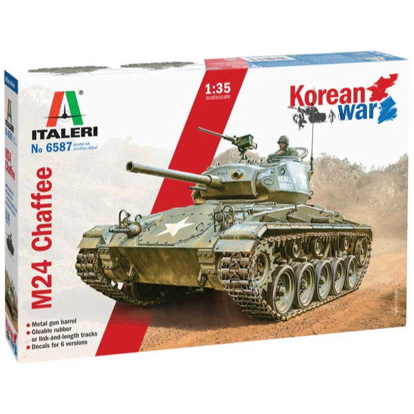 Italeri 6587S 1/35 M24 Chaffee Korean War