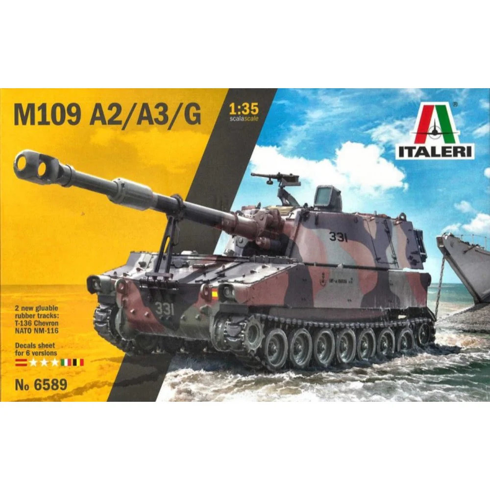 Italeri 6589S 1/35 M109 A1/A2/A3/G