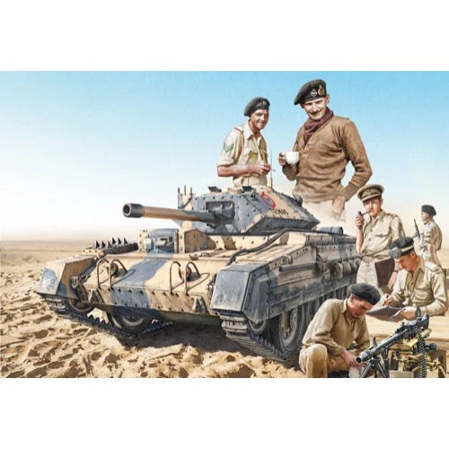 Italeri 6592S 1/35 Crusader Mk. III & British Tank Crew - Image 7